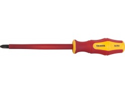 Отвертка крестовая диэлектрическая PHILLIPS® VDE 1000 v PH3x150 мм Thorvik SDPI315 52180