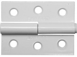 Петля дверная STAYER "MASTER" разъемная, цвет белый, левая, 65мм 37613-65-2L