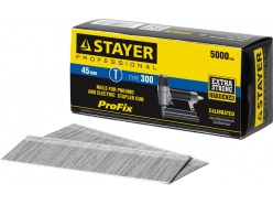 Гвозди тип 300, 45 мм, особотвердые, STAYER "PROFESSIONAL" 31530-45, 5000 шт