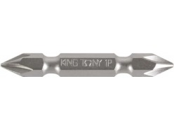 Вставка (бита) торцевая 1/4", Phillips, PH2, L = 100 мм, двусторонняя KING TONY 151002P