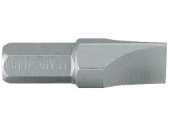 Вставка (бита) торцевая 5/16", Slotted, 12х2.0 мм, L = 36 мм KING TONY 183612S