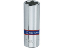 Головка торцевая глубокая шестигранная 1/4", 4 мм KING TONY 223504M