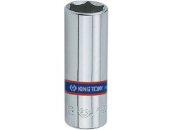 Головка торцевая глубокая шестигранная 1/4", 4,5 мм KING TONY 223545M
