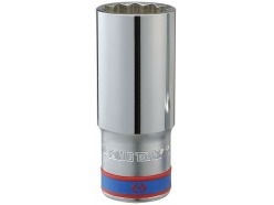 Головка торцевая глубокая двенадцатигранная 1/2", 9 мм KING TONY 423009M