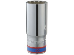 Головка торцевая глубокая двенадцатигранная 1/2", 24 мм KING TONY 423024M