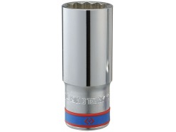Головка торцевая глубокая двенадцатигранная 1/2", 28 мм KING TONY 423028M