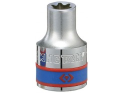 Головка торцевая TORX Е-стандарт 1/2", E22, L = 39 мм KING TONY 437522M