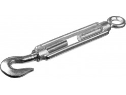 Талреп DIN 1480, крюк-кольцо, оцинкованный, М8, 10 шт, STAYER Master 30515-08