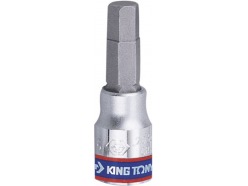 Насадка (бита) торцевая 1/4", HEX, 3 мм, L = 37 мм KING TONY 203503