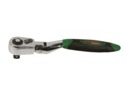 Трещоточная рукоятка мини 1/4"DR, 60 зубцов с гибкой головкой JONNESWAY 49304