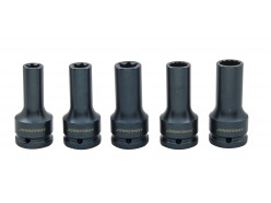 Набор торцевых головок 3/4"DR E18 / E20 / E24 / 17 мм/19 мм 12-гр. Для болтов ГБЦ MAN AN040264 JONNESWAY 49636