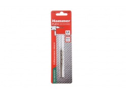 Сверло HAMMER Flex 202-523 DR CO 3,2мм*65мм кобальт M35, DIN338, HRC65-70 2шт 498783