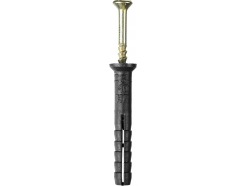 Дюбель-гвоздь полипропиленовый, потайный бортик, 6 x 40 мм, 125 шт, STAYER Master 30645-06-040