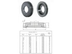 Долбяк дисковый прямозубый m 3,25 Do100мм (111х31,75мм) А-I Z=31 а=20° Р18 ГОСТ 9323-80 39595