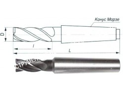 Фреза концевая d16,0x32x117 к/х Р18 z=3 КМ2 CNIC 31517