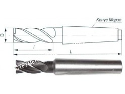 Фреза концевая d40,0x65x220 к/х Р6М5К5 z=4 КМ5 64055