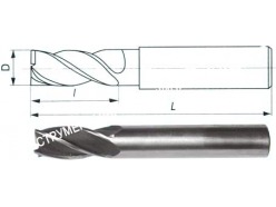 Фреза концевая d2,5x8x40 ц/х Р6АМ5 z=4 CNIC 49890