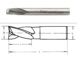 Фреза шпоночная d10,0x18x60 ц/х Р6АМ5 CNIC 62383