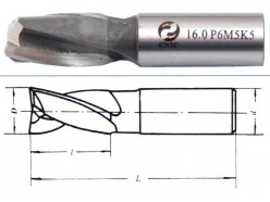 Фреза шпоночная d5,0x8x40 ц/х Р6М5К5 CNIC 47465