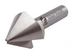 Фреза угловая d8,0x8,0x50 конус 60° dхв=6 мм Р6АМ5 ц/х z=3 DIN334 CNIC 44447