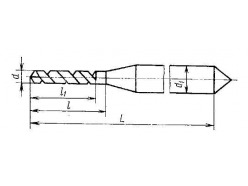Сверло d 0,32 утолщенный ц/х Р6М5 CNIC 36159