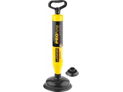 Вантуз STAYER "Professional" вакуумный PROPump, с двумя адаптерами 51925