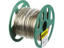 Трос стальной в полимерной оболочке, d=2,0 мм, L=200 м, STAYER Master 30410-20