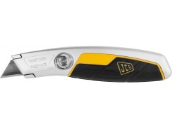 Нож JCB металлический, с трапециевидным лезвием, тип "А24", фиксированное лезвие JLC006