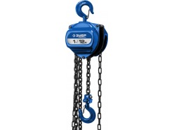 Таль цепная "ТШ-1-12" шестеренная, ЗУБР Профессионал 43083-1, 1т / 12м 43083-1_z01