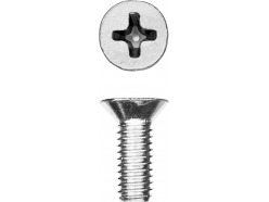 Винт DIN 965, M6 x 16 мм, 9 шт, кл. пр. 4.8, оцинкованный, ЗУБР 303116-06-016