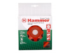 Чашка алм. Hammer Flex 206-206 CUP 2R 125*22мм двухрядная 30705