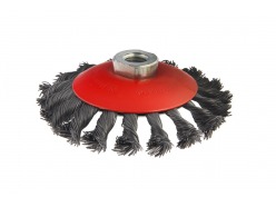 Кордщетка Hammer Flex 207-112 115мм M14 радиальная витая жесткая, усиленная кольцом, для УШМ 62118