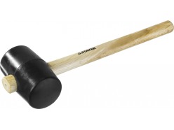Киянка STAYER резиновая черная с деревянной ручкой, 680г 20505-75