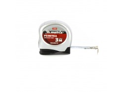 Рулетка Magnetic, 3 м х 16 мм, магнитный зацеп MATRIX 31010