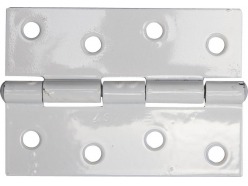 Петля дверная STAYER "MASTER" универсальная, белый, 100мм 37611-100-2
