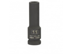 Головка ударная удлиненная шестигранная, 11 мм, 1/2", CrMo // Stels 13935