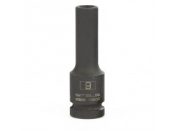 Головка ударная удлиненная шестигранная, 9 мм, 1/2", CrMo // Stels 13933