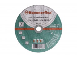 230 x 6.0 x 22,23 A 24 R BF Круг шлифовальный Hammer Flex 232-007 по металлу цена за 1шт 77943
