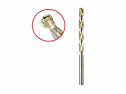 Сверло HAMMER Flex 202-304 DR CR 8,0мм*120/72мм камень, DIN8039, HRC 30814
