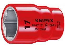 НАСАДКИ для торцев. ключей 1/2" 1000 V KNIPEX KN-984724