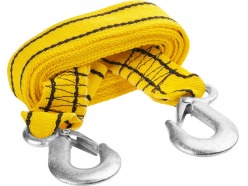 Трос буксировочный STAYER STANDARD, 2 крюка, сумка, 4м, 2,5т 61207-2.5