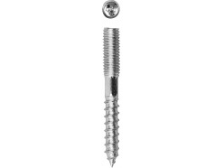 Шпилька сантехническая, шестигранник, Torx 25, оцинкованная, М10x120мм, 450шт, ЗУБР Мастер 37870-10-120-450