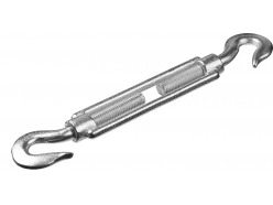 Талреп DIN 1480, крюк-крюк, оцинкованный, М5, 20 шт, STAYER Master 30525-05