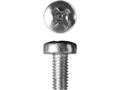Винт DIN 7985, кл. пр. 4.8, оцинкованный, M3x8мм, 5кг, ЗУБР Мастер 303150-03-008