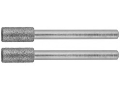 Мини-шарошки ЗУБР алмазные, d 4,8x10,0х3,2мм; L 38мм, 2шт 35920