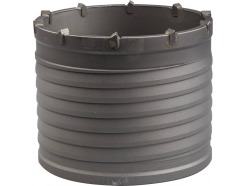 Коронка ЗУБР буровая, конусная посадка, без оснастки, d=125мм, L=100мм 29300-125