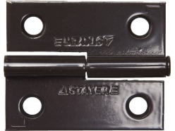 Петля дверная STAYER "MASTER" разъемная, цвет коричневый, левая, 50мм 37613-50-3L