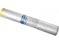Пленка ЗУБР "ПРОФЕССИОНАЛ" защитная с клейкой лентой, HDPE, 10мкм, 2,7х20м 12250-270-20