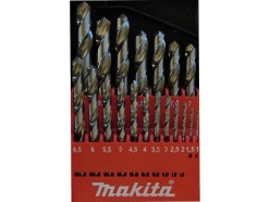 Набор сверл по металлу Makita D-29876 d 1-10 мм 19 шт 166468