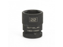 Головка ударная шестигранная, 22 мм, 1/2", CrMo // Stels 13926